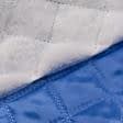 Тканини підкладкова тканина - Підкладка 190т термопаяна з синтепоном 100г/м  5см*5см волошкова