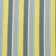 Ткани портьерные ткани - Дралон полоса /TURIN серая, желтая