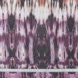 Тканини для хусток та бандан - Батист SIFFLET голограма фіолетовий/чорний/помаранчевий