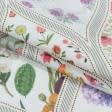 Ткани для декора - Ткань с акриловой пропиткой Флора /DIGITAL PRINTING