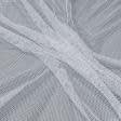 Ткани для украшения и упаковки подарков - Тюль  сетка соты  белый