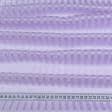 Ткани для экстерьера - Тюль вуаль Вальс полоса цвет цвет сирень с утяжелителем