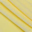Ткани плюш - Микроплюш костюмный  желтый