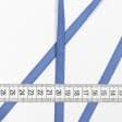 Тканини фурнітура для декора - Репсова стрічка Грогрен /GROGREN синя 10 мм