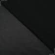 Тканини театральні тканини - Декоративний атлас Мега / MEGA з вогнетривким просоченням чорний сток