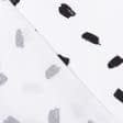 Тканини віскоза, полівіскоза - Платтяна діагональ білі штрихи на чорному