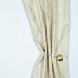 Ткани фурнитура для декора - Магнитный подхват Круг золото d-45 мм на тросике