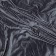 Тканини ритуальна тканина - Оксамит стрейч сірий