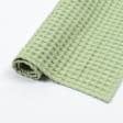 Тканини текстиль для кухні - Рушник вафельний 30х60 / оливка