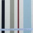 Ткани портьерные ткани - Декоративная ткань Медичи/MEDICI  полоса цвета серо-голубой/бордовая/оливка
