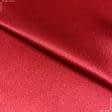 Ткани для платьев - Креп-сатин стрейч красный