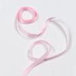 Тканини фурнітура для декора - Репсова стрічка Грогрен /GROGREN світло рожева 10 мм