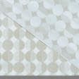 Ткани для скатертей - Ткань с акриловой пропиткой Круги / ROKA ARENA  бежевый