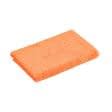 Тканини махрові рушники - Рушник махровий з бордюром 40х70 помаранчевый