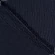 Ткани для блузок - Плательная микроклетка темно-синяя