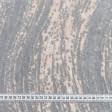 Тканини віскоза, полівіскоза - Велюр жакард Дакар хвиля св.сірий, персик