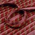 Тканини шнур декоративний - Шнур окантовочний матовий бордовий, т.бежевий, теракотовий d =5мм