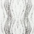 Тканини портьєрні тканини - Велюр жакард Дакар хвиля білий, св.сірий