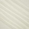 Ткани кисея - Тюль кисея Беллавита имитация льна цвет крем-брюле с утяжелителем