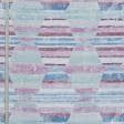 Тканини всі тканини - Декоративна тканина лонета Хейма блакитний, фуксія