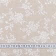Ткани текстиль для кухни - Скатерть Портленд розы мелкие фон св.бежевый 160х235 см  (129818)