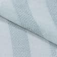 Ткани гардинные ткани - Тюль Комо купон бирюза с утяжелителем