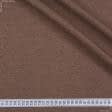 Тканини портьєрні тканини - Декоративна рогожка Алтера  меланж  т.коричнева