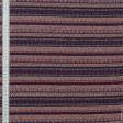 Тканини для декоративних подушок - Гобелен Орнамент-91 т.синій, гранат, помаранчевий