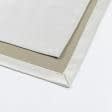 Тканини готові вироби - Скатертина сатин Прада колір світле срібло 135х200см (150477)