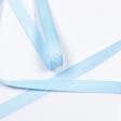 Ткани фурнитура для декора - Репсовая лента Грогрен /GROGREN голубая 10 мм