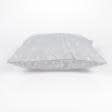 Ткани наволочки на декоративные  подушки - Чехол  на подушку новогодний жаккард Игрушки люрекс серебро  45х45см