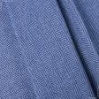 Ткани для верхней одежды - Пальтовая мейси твид елка белый-синий