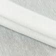 Ткани для тюли - Тюль кисея Сильвия имитация льна молочная с утяжелителем