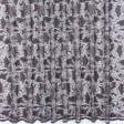 Тканини гардинні тканини - Тюль сітка Ажур блиск з фестоном колір сливовий