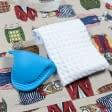 Тканини текстиль для кухні - Фартух Фокс в комплекті з рушником та прихваткою