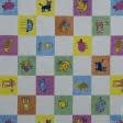 Ткани для штор - Декоративная ткань лонета Крайон /KRAYON детские картинки