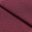 Тканини для піджаків - Платтяна ROSAS у червоно-чорну клітинку