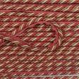 Ткани фурнитура для декора - Шнур окантовочный глянцевый цвет бордовый, бежевый, коричневый d =9 мм