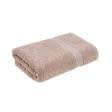 Ткани махровые полотенца - Полотенце махровое с бордюром 50х90 кофейное