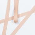 Ткани фурнитура для декоративных изделий - Репсовая лента Грогрен /GROGREN св.беж-розовая 10 мм