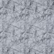 Ткани хлопок смесовой - Жаккард Бэркли мрамор т. серый
