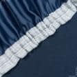 Тканини готові вироби - Штора Блекаут меланж  синій 150/270 см  (169286)