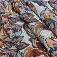 Ткани для декоративных подушек - Гобелен листья 
