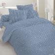 Ткани для постельного белья - Бязь набивная голд НТ лабиринт голубой