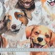 Ткани портьерные ткани - Декоративная ткань лонета собаки