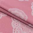 Ткани для портьер - Гобелен  кензо розовый