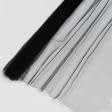 Ткани для рукоделия - Фатин мягкий черный