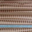 Ткани tk outlet ткани - Тюль вуаль Вальс полоса цвет капучино с утяжелителем