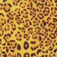 Тканини шифон - Шифон BAIA принт леопард жовто-коричневий
