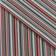 Тканини портьєрні тканини - Дралон смуга /JAVIER колір червоний, сірий